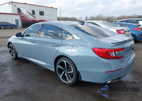2021 Honda Accord Sport из США, поврежденный, VIN 1HGCV1F34MA044381